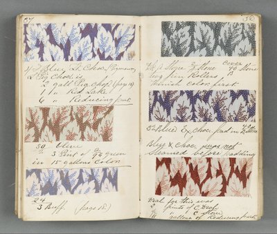 Libro campione da Old Pacific Print Works