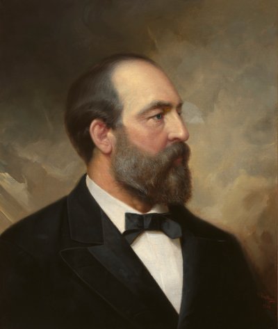 James Garfield, 1881 da Ole Peter Hansen Balling