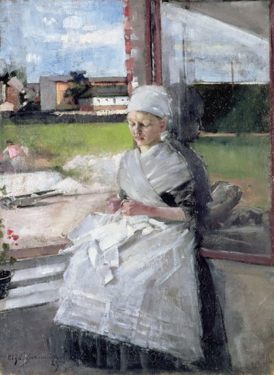 Ragazza Bretone, 1889 da Olga Boznanska