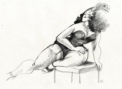 Glamour pin-up formose da Olga Skomorokhova