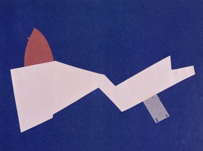 Guerra Universale: opera di collage di Olga Rosanova, gennaio 1916 da Olga Wladimirowna  Rosanowa