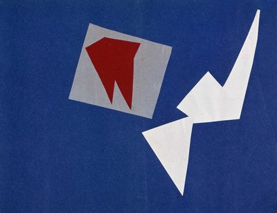Guerra Universale: Collage di Olga Rosanova, gennaio 1916 da Olga Wladimirowna  Rosanowa