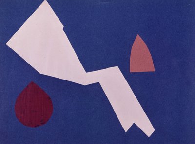 Guerra universale Collage di Olga Rosanova, gennaio 1916 da Olga Wladimirowna  Rosanowa