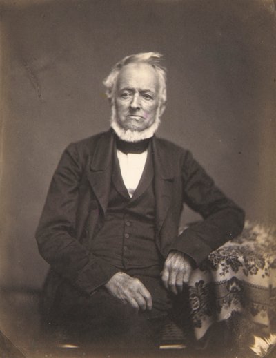Ritratto di gentiluomo con capelli bianchi da Oliver H. Willard