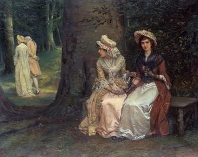 Amore Non Corrisposto, Una Scena da Molto Rumore per Nulla da Oliver William Williams