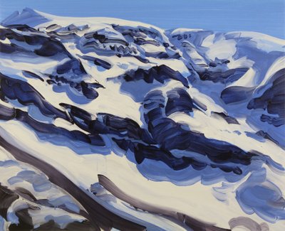 Leukerbad 31, 2014 (acrilico su tela) da Olivier Morel