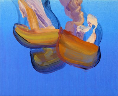 Méduses 6, 2013 (acrilico su tela) da Olivier Morel