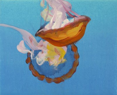 Méduses 9, 2013 (acrilico su tela) da Olivier Morel