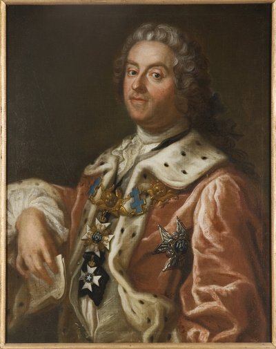 Ritratto di Carl Gustaf Tessin da Olof Arenius