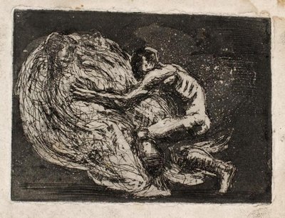 Issione abbraccia la nuvola da Oluf Hartmann