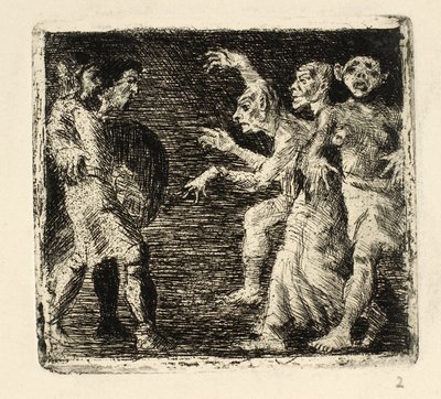 Macbeth e le streghe da Oluf Hartmann