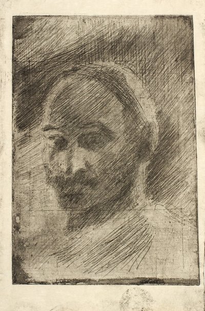Ritratto del pittore Henrik Schouboe da Oluf Hartmann