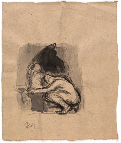 Studio per "Dedalo e Icaro" da Oluf Hartmann