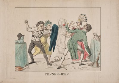 "La disputa della penna" da Oluf Olufsen Bagge