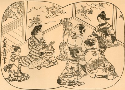 Intrattenimento con burattini da Omori Yoshikiyo