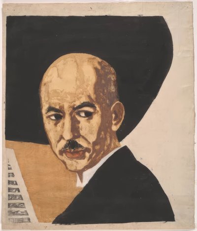 Ritratto di Yamada Kosaku da Onchi Kôshirô