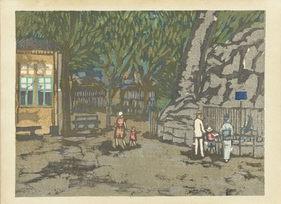 Zoo di Ueno (Herinneringen aan Tokyo, Tokyo kaiko zue) da Onchi Kôshirô