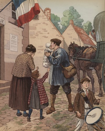 2 Agosto 1914 da Onfray de Breville Job