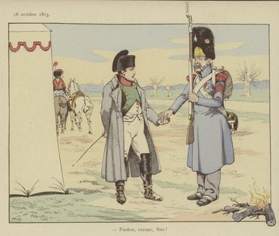 Mi scusi, signore!, 18 ottobre 1813 da Onfray de Breville Job
