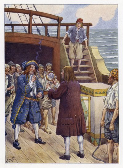 Illustrazione per I viaggi di Gulliver da Onfray de Breville Job
