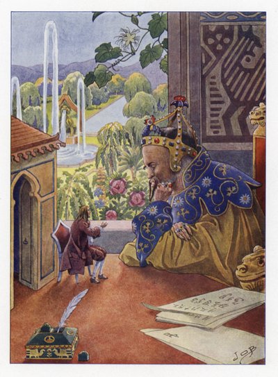 Illustrazione per I viaggi di Gulliver da Onfray de Breville Job