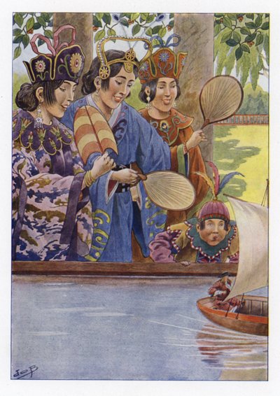 Illustrazione per I viaggi di Gulliver da Onfray de Breville Job