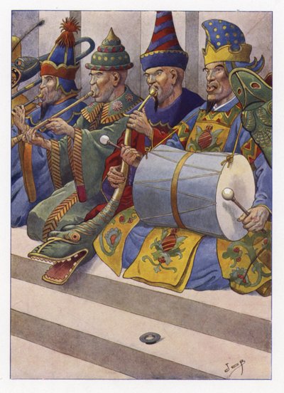 Illustrazione per I viaggi di Gulliver da Onfray de Breville Job