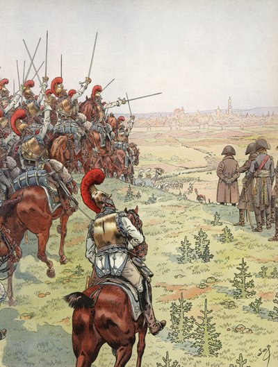 Napoleone, prima della battaglia di Borodino, 7 settembre 1812 da Onfray de Breville Job