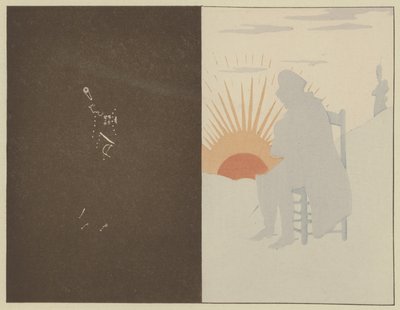 Napoleone dormì tranquillamente durante una notte buia prima di svegliarsi ai primi raggi del sole la mattina della battaglia di Austerlitz, 2 dicembre 1805 da Onfray de Breville Job