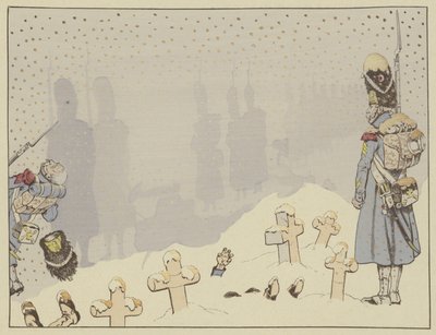 La battaglia di Eylau, la più sanguinosa delle vittorie di Napoleone, 8 febbraio 1807 da Onfray de Breville Job