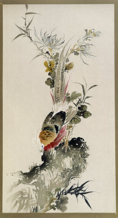 Fagiano - acquerello di Onishi Keisaie da Onishi Keisai