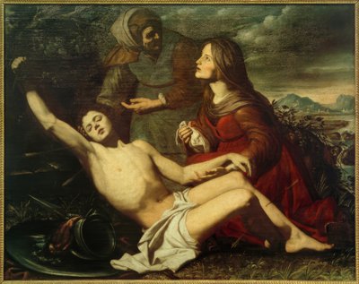 San Sebastiano curato da Sant