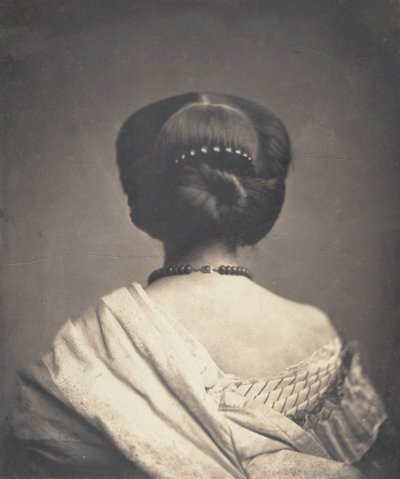 Donna vista di spalle da Onésipe Aguado de las Marismas