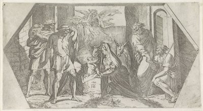 Adorazione dei pastori da Orazio Borgianni