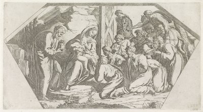 Adorazione dei Magi da Orazio Borgianni
