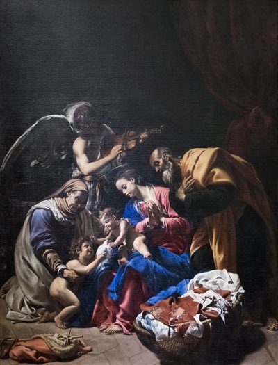 Sacra famiglia con Sant