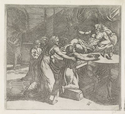 Isacco benedice Giacobbe da Orazio Borgianni