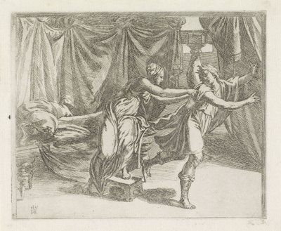 Giuseppe e la moglie di Potifar da Orazio Borgianni