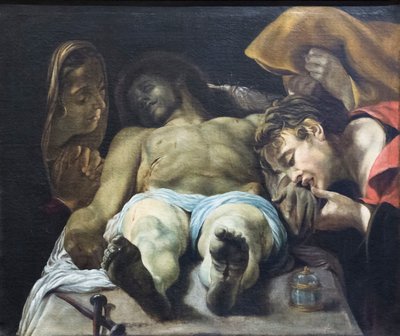 Compianto sul Cristo morto da Orazio Borgianni