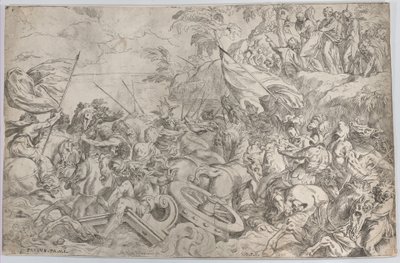 Il Passaggio del Mar Rosso, 1583 da Orazio Farinati