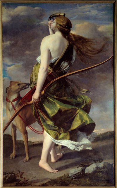 Diana cacciatrice da Orazio Gentileschi