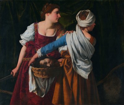 Giuditta e la sua serva con la testa di Oloferne da Orazio Gentileschi