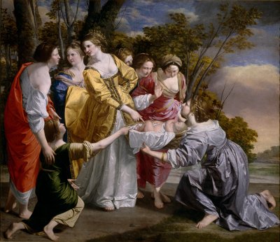 La scoperta di Mosè da Orazio Gentileschi