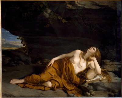 Maria Maddalena penitente da Orazio Gentileschi