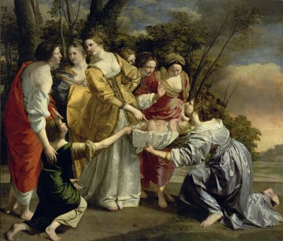 Mosè salvato dal Nilo, c.1630 da Orazio Gentileschi