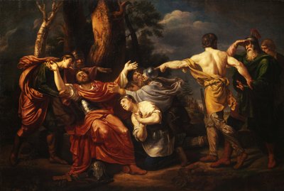 Dmitry Donskoy sul campo degli Snipe da Orest Adamovich Kiprensky