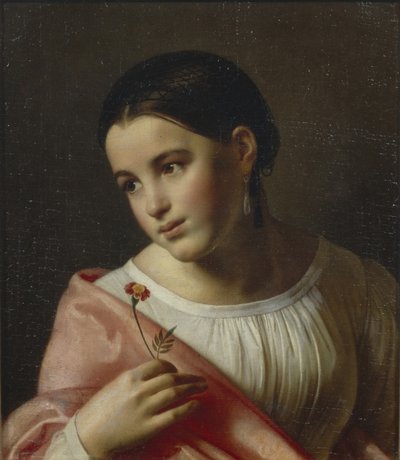 Povera Liza, 1827 da Orest Adamovich Kiprensky