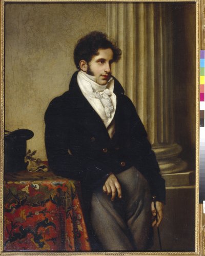 Ritratto del conte Serguei Semionovich Ouvarov (1786-1855) da Orest Adamovich Kiprensky