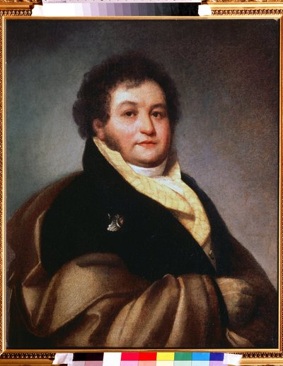 Ritratto del conte Vassili Moussine-Pouchkine-Bruce da Orest Adamovich Kiprensky