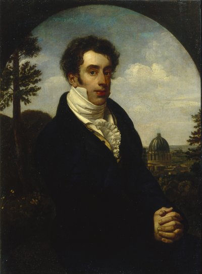 Ritratto del principe Alexander Mikhailovich Golitsyn 1798-1858, 1819 da Orest Adamovich Kiprensky